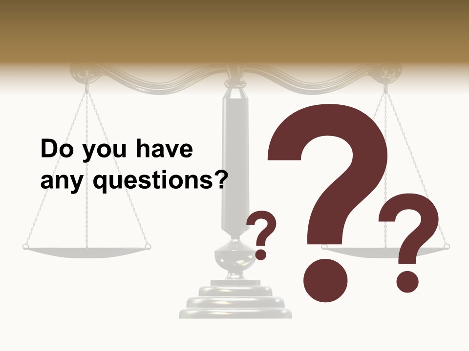 Silver Scale PowerPoint Template