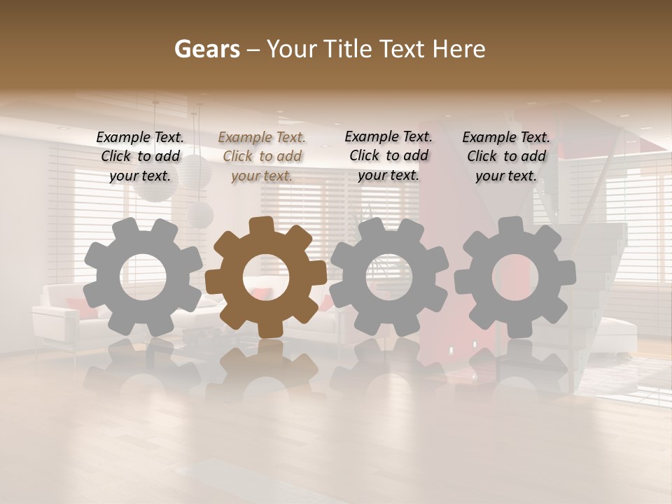 The Famous Family Of Brass Ducks In Boston's Public Gardens After A Small Snow Storm At Sunrise With Skyscrapers In The Background PowerPoint Template