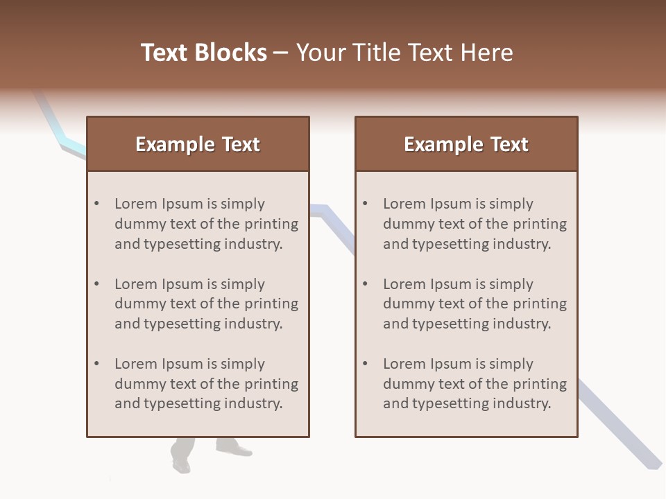 Young Modern Businessman Portrait Shot In Studio Over White Background - Pushing 3D Graphic Arrow Upwards PowerPoint Template