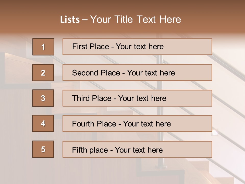 Stairs, Apartment, Architecture, Design, House, Interior, Modern PowerPoint Template