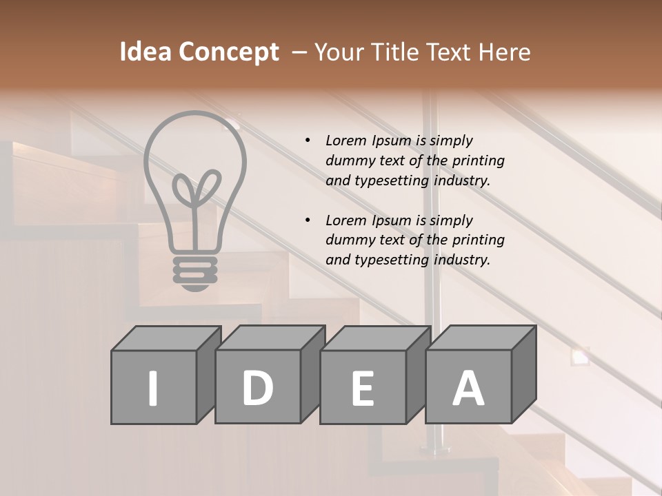 Stairs, Apartment, Architecture, Design, House, Interior, Modern PowerPoint Template