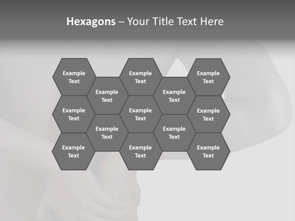 Bulldog Drinking From Swimming Pool PowerPoint Template