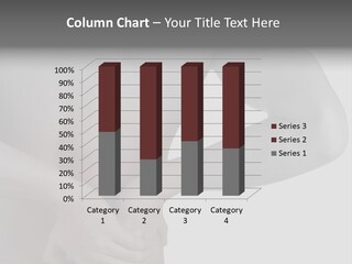 Bulldog Drinking From Swimming Pool PowerPoint Template