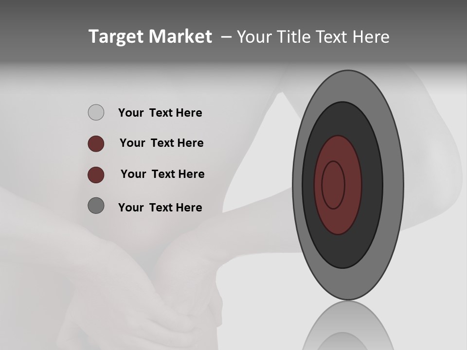 Bulldog Drinking From Swimming Pool PowerPoint Template