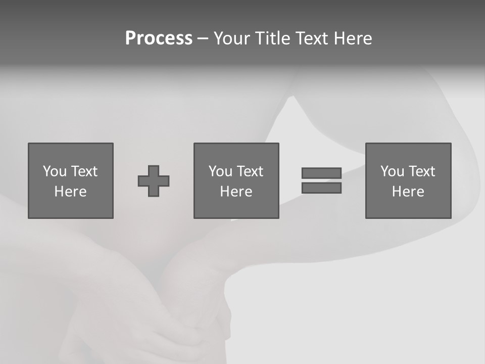 Bulldog Drinking From Swimming Pool PowerPoint Template