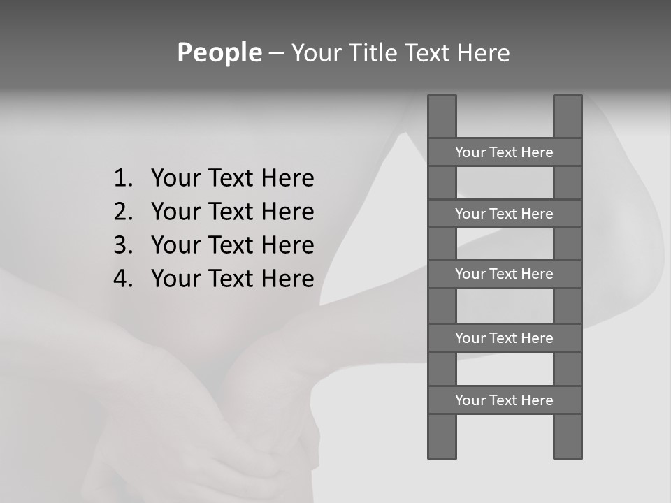 Bulldog Drinking From Swimming Pool PowerPoint Template