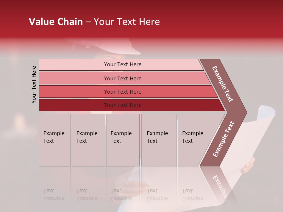 A Attractive Young Person Engineer Studying Planes PowerPoint Template