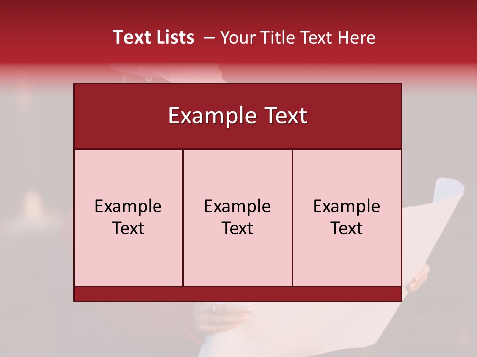 A Attractive Young Person Engineer Studying Planes PowerPoint Template