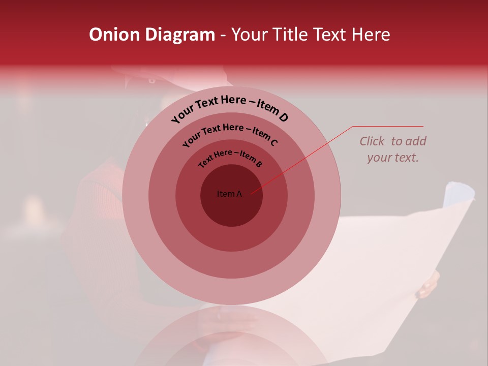 A Attractive Young Person Engineer Studying Planes PowerPoint Template