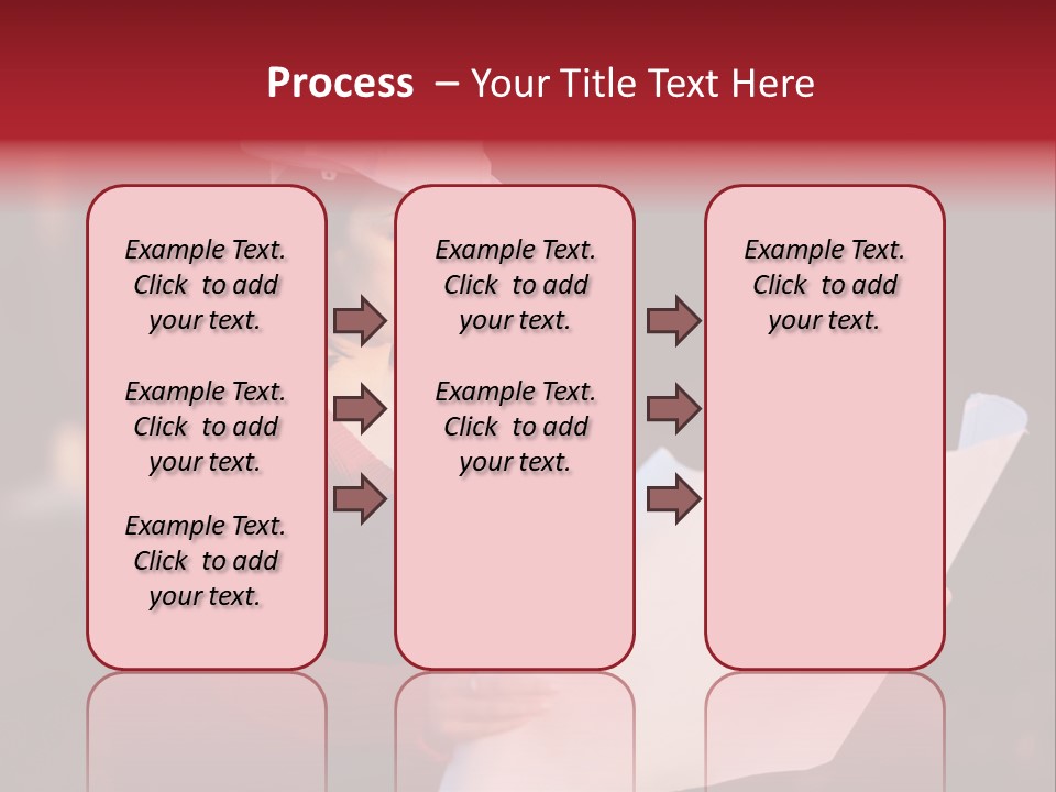 A Attractive Young Person Engineer Studying Planes PowerPoint Template