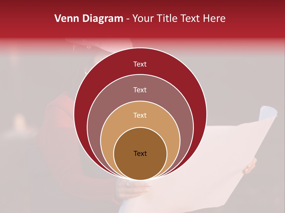 A Attractive Young Person Engineer Studying Planes PowerPoint Template