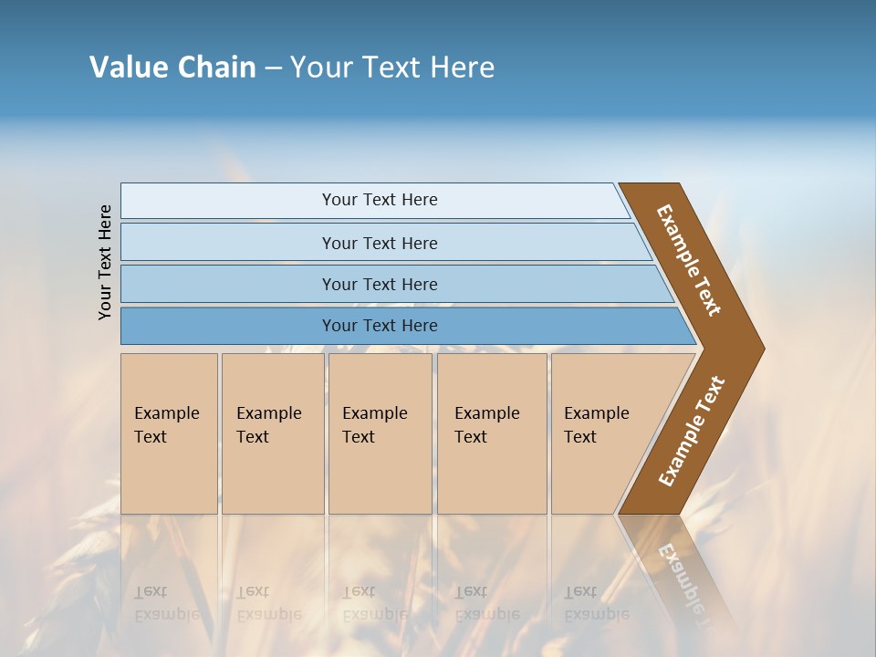 Wheat Closeup PowerPoint Template