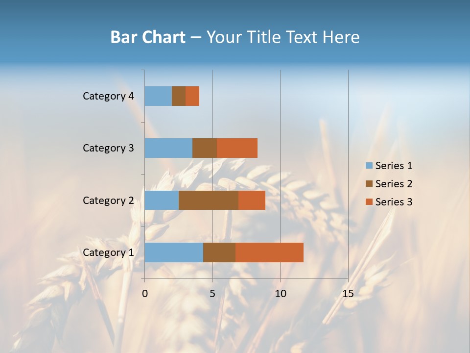 Wheat Closeup PowerPoint Template
