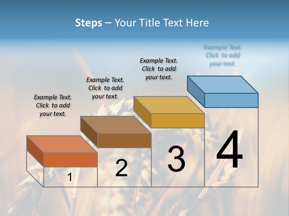 Wheat Closeup PowerPoint Template