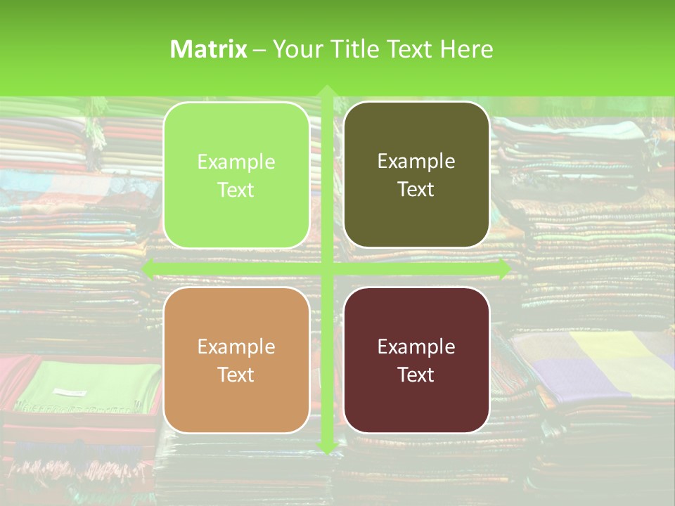 Fashion Shop (Bazaar In Turkey) PowerPoint Template