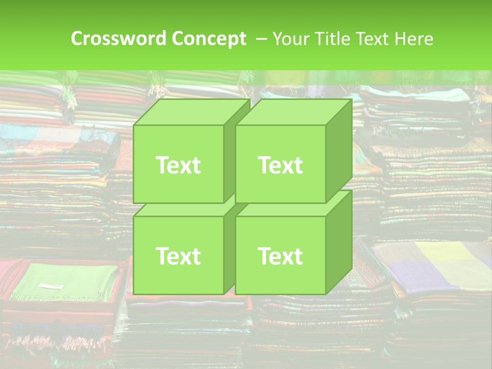 Fashion Shop (Bazaar In Turkey) PowerPoint Template