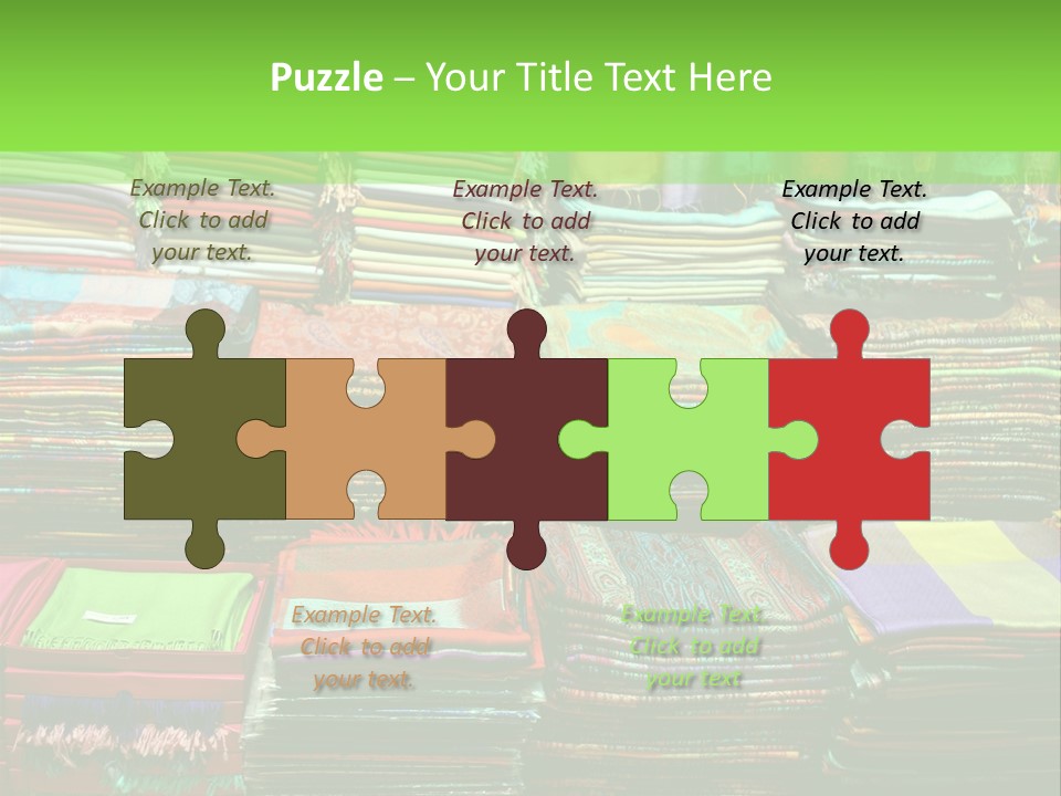 Fashion Shop (Bazaar In Turkey) PowerPoint Template