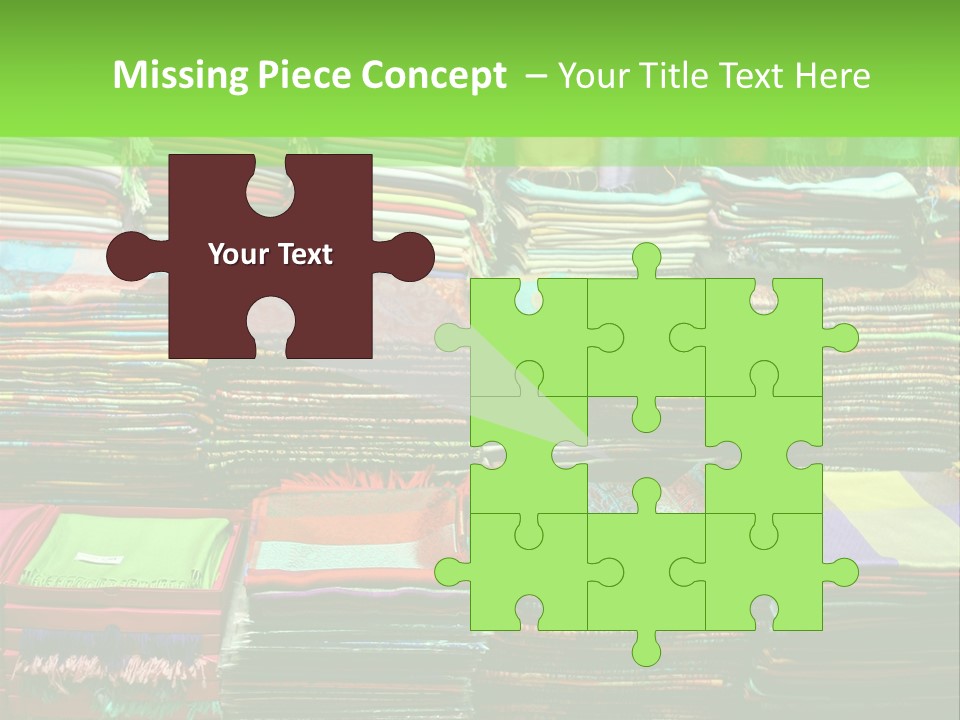 Fashion Shop (Bazaar In Turkey) PowerPoint Template