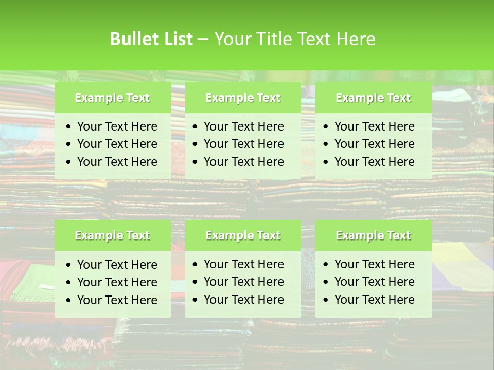 Fashion Shop (Bazaar In Turkey) PowerPoint Template