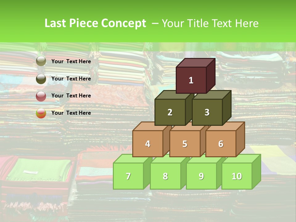 Fashion Shop (Bazaar In Turkey) PowerPoint Template