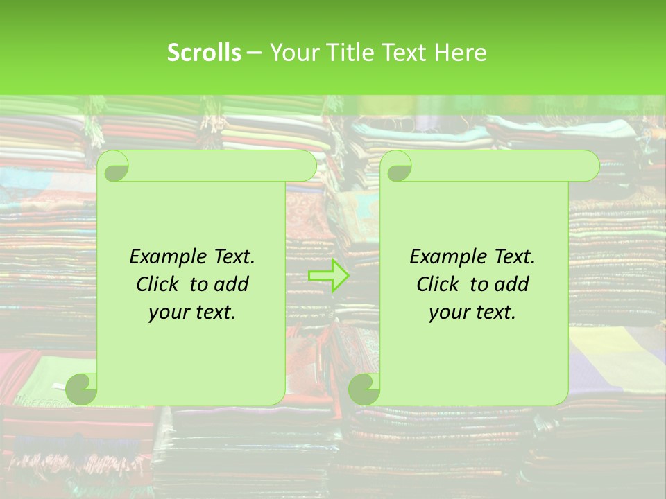 Fashion Shop (Bazaar In Turkey) PowerPoint Template