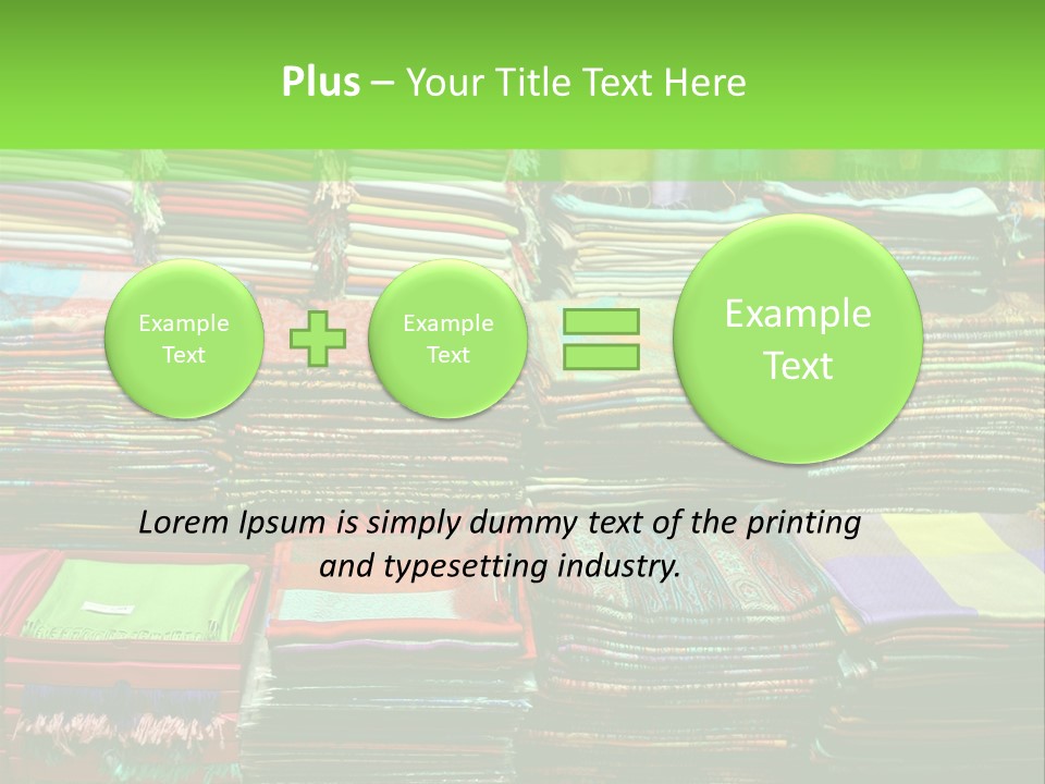 Fashion Shop (Bazaar In Turkey) PowerPoint Template