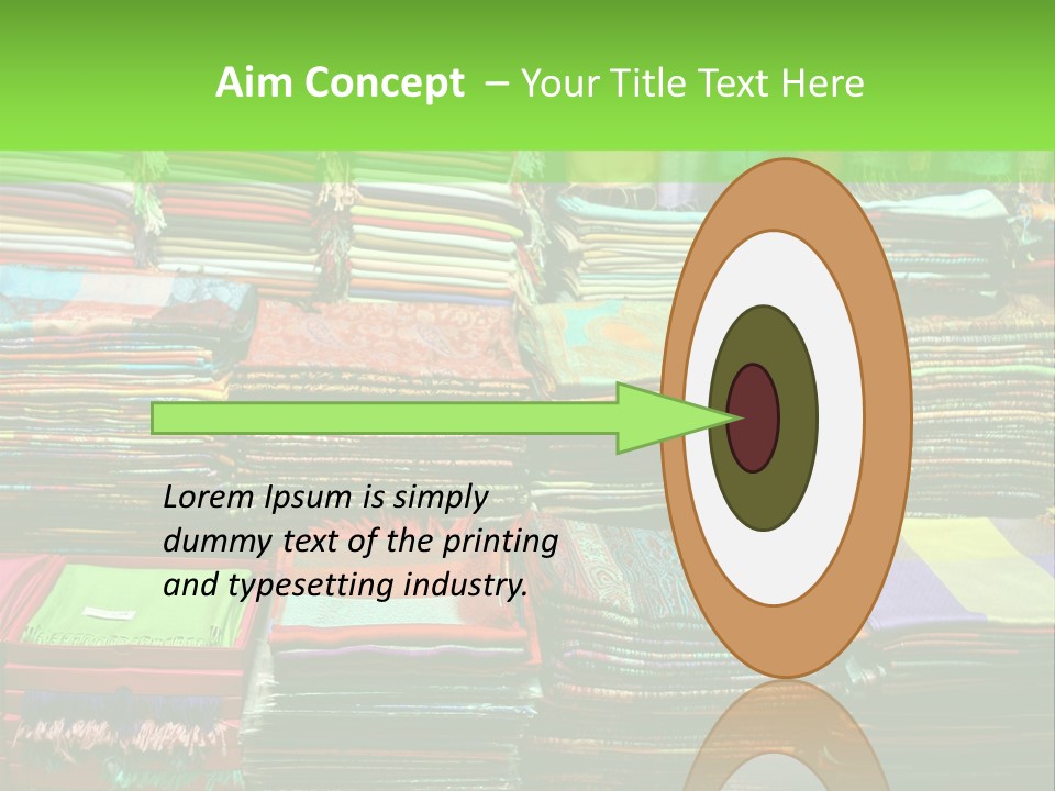 Fashion Shop (Bazaar In Turkey) PowerPoint Template