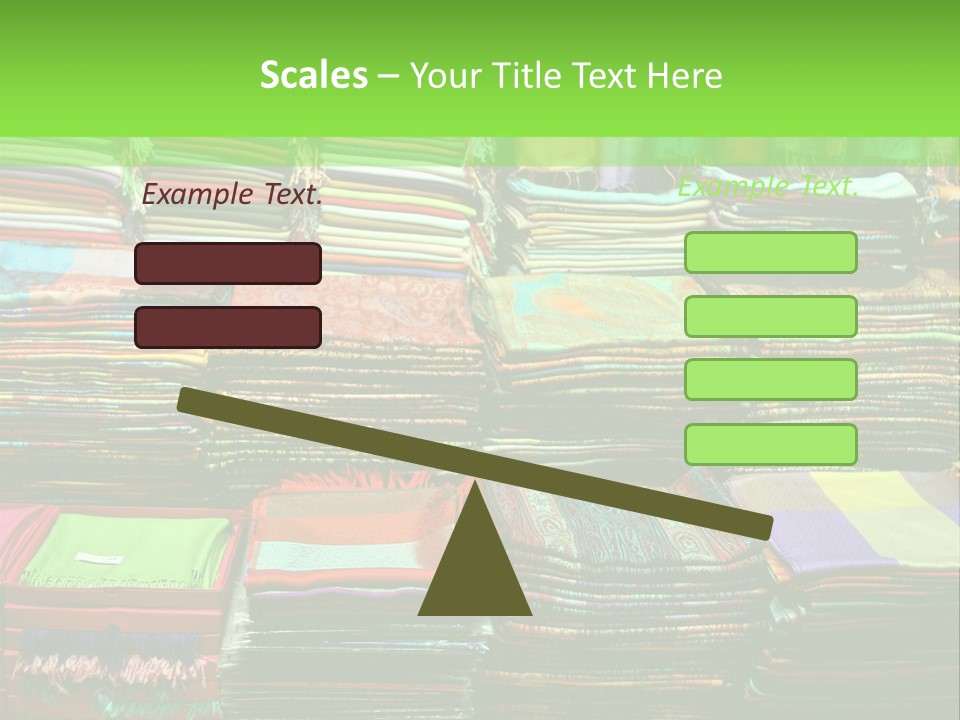 Fashion Shop (Bazaar In Turkey) PowerPoint Template