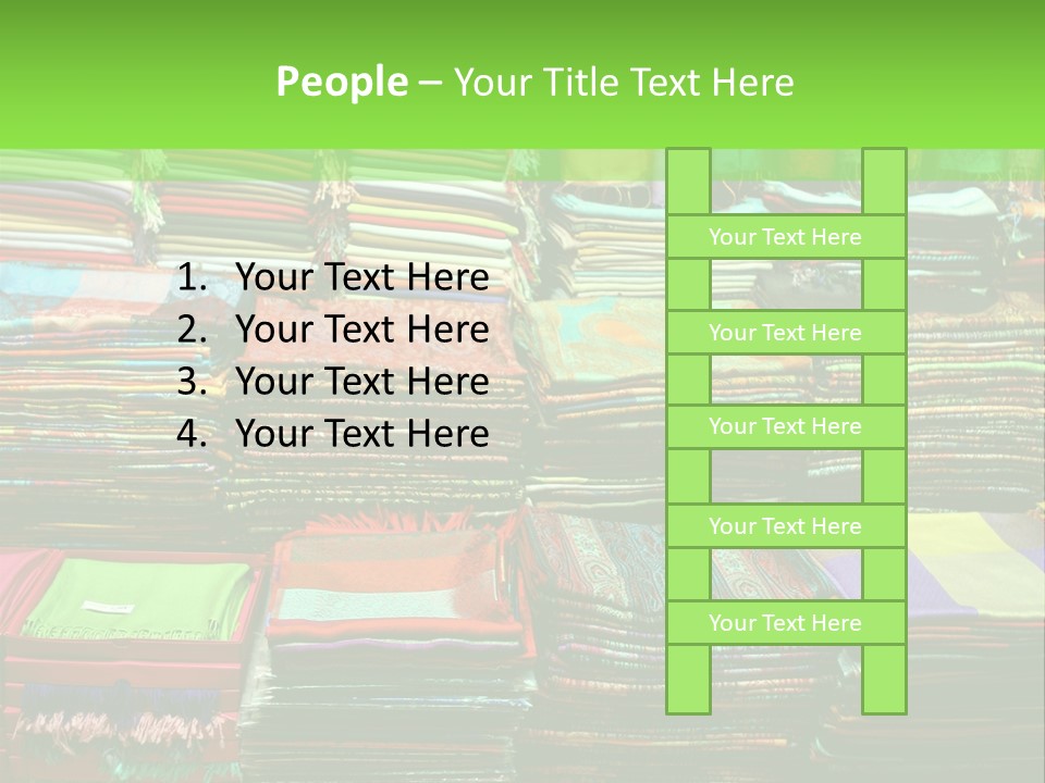 Fashion Shop (Bazaar In Turkey) PowerPoint Template