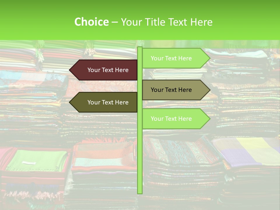 Fashion Shop (Bazaar In Turkey) PowerPoint Template