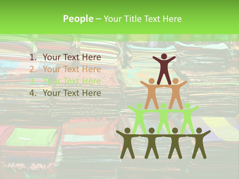 Fashion Shop (Bazaar In Turkey) PowerPoint Template