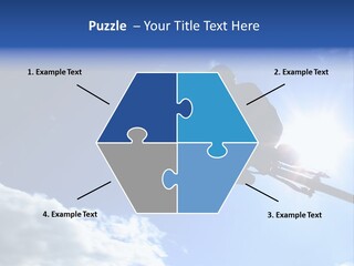 A Mountainbiker Flys Across The Sky During A Freeriding Contest Held In Whistler, Bc. PowerPoint Template