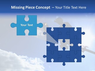 A Mountainbiker Flys Across The Sky During A Freeriding Contest Held In Whistler, Bc. PowerPoint Template