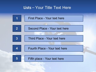 A Mountainbiker Flys Across The Sky During A Freeriding Contest Held In Whistler, Bc. PowerPoint Template