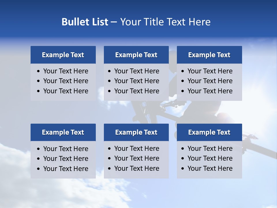 A Mountainbiker Flys Across The Sky During A Freeriding Contest Held In Whistler, Bc. PowerPoint Template
