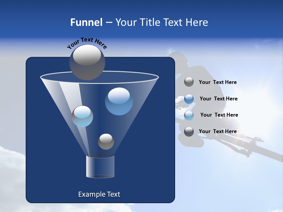 A Mountainbiker Flys Across The Sky During A Freeriding Contest Held In Whistler, Bc. PowerPoint Template