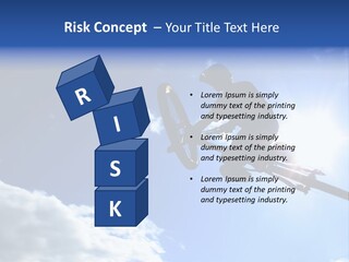 A Mountainbiker Flys Across The Sky During A Freeriding Contest Held In Whistler, Bc. PowerPoint Template