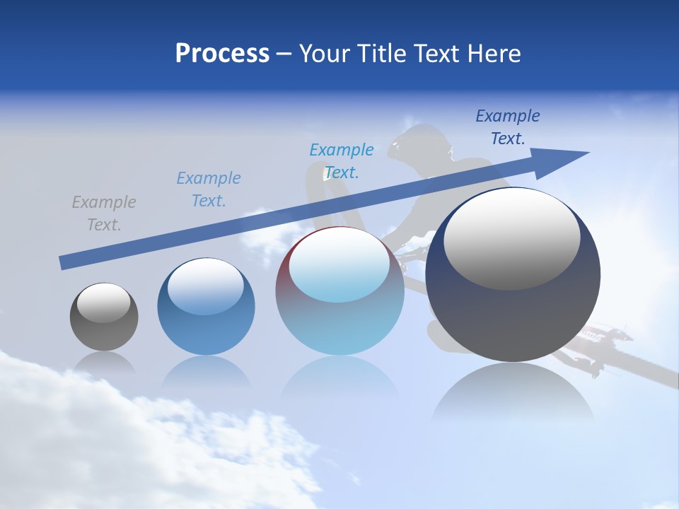 A Mountainbiker Flys Across The Sky During A Freeriding Contest Held In Whistler, Bc. PowerPoint Template