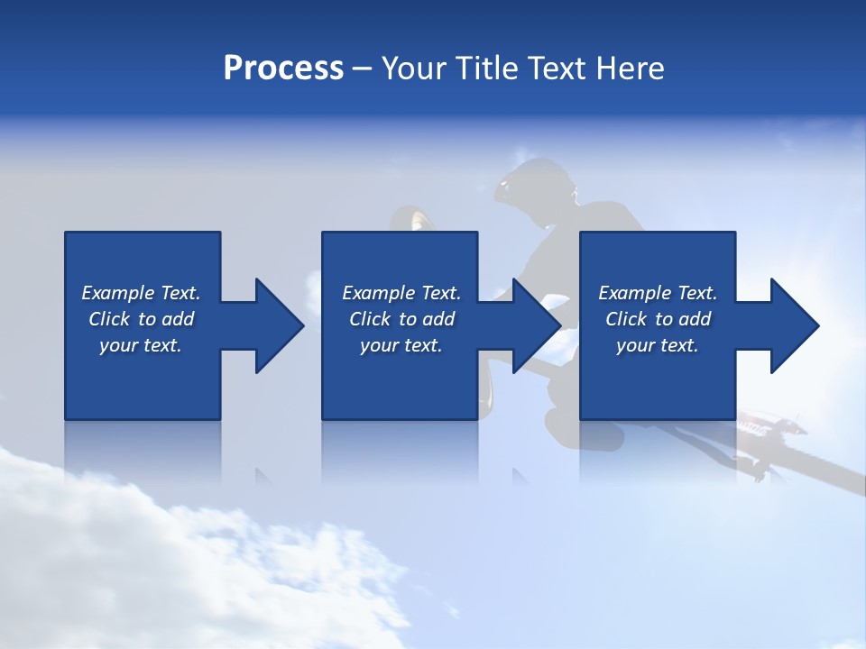 A Mountainbiker Flys Across The Sky During A Freeriding Contest Held In Whistler, Bc. PowerPoint Template