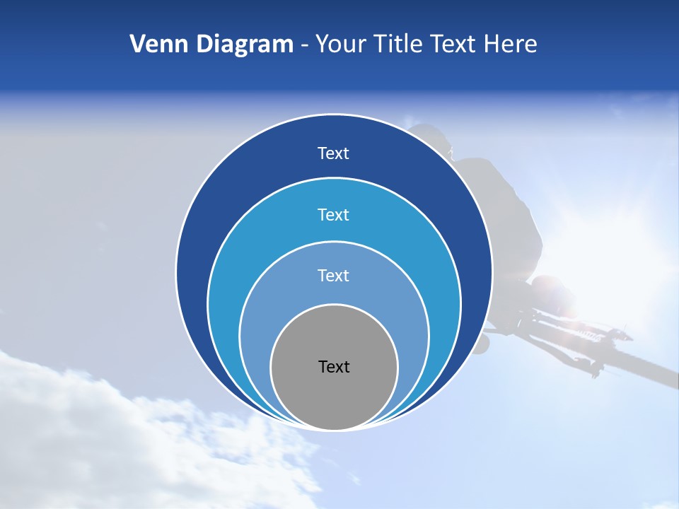 A Mountainbiker Flys Across The Sky During A Freeriding Contest Held In Whistler, Bc. PowerPoint Template