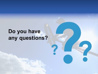 A Mountainbiker Flys Across The Sky During A Freeriding Contest Held In Whistler, Bc. PowerPoint Template