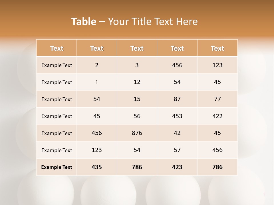 Block Of Sixteen Eggs; Fifteen Are Undisturbed, The Last Is Halved With The Yolk Sitting The Shell. Shot From Above On White Background. PowerPoint Template