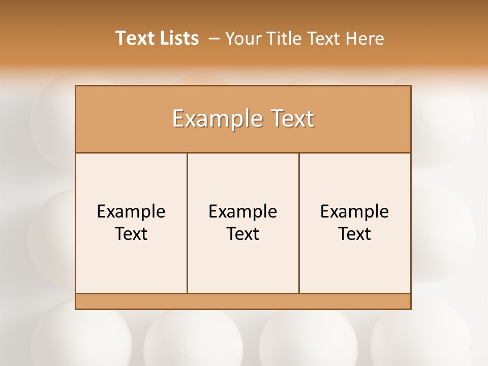 Block Of Sixteen Eggs; Fifteen Are Undisturbed, The Last Is Halved With The Yolk Sitting The Shell. Shot From Above On White Background. PowerPoint Template