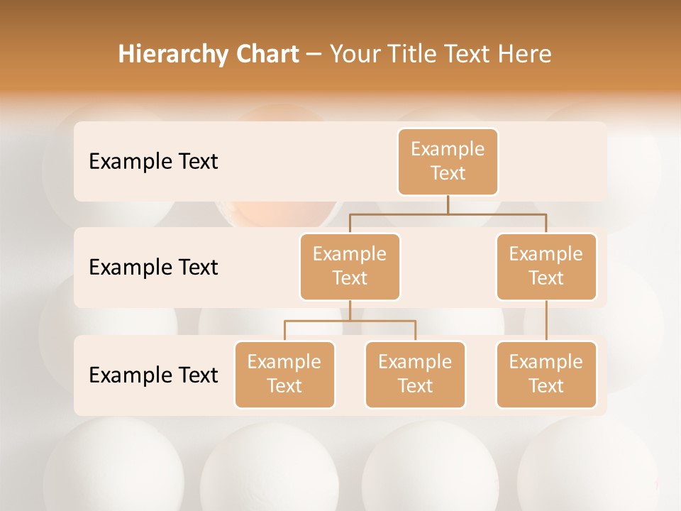 Block Of Sixteen Eggs; Fifteen Are Undisturbed, The Last Is Halved With The Yolk Sitting The Shell. Shot From Above On White Background. PowerPoint Template