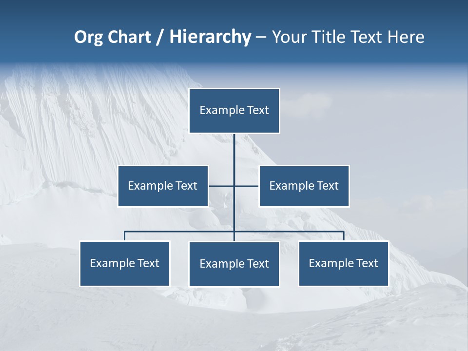 Beautiful Mountain Alpamayo PowerPoint Template