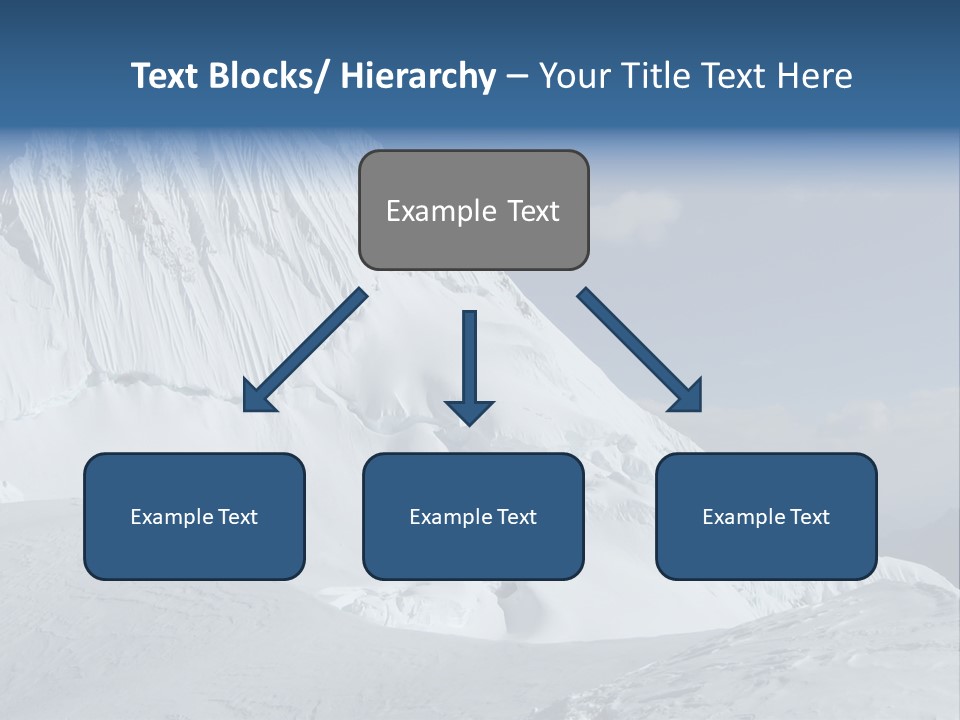 Beautiful Mountain Alpamayo PowerPoint Template