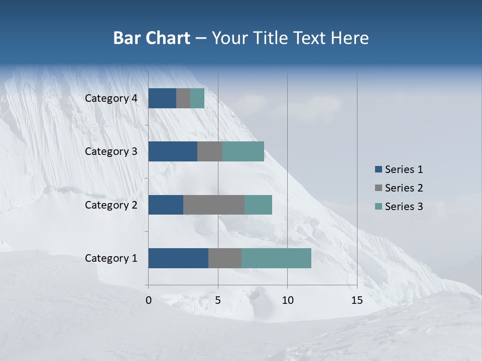 Beautiful Mountain Alpamayo PowerPoint Template