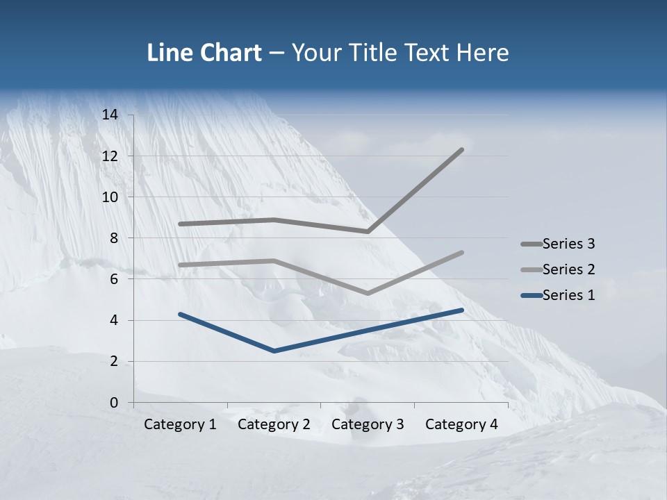 Beautiful Mountain Alpamayo PowerPoint Template