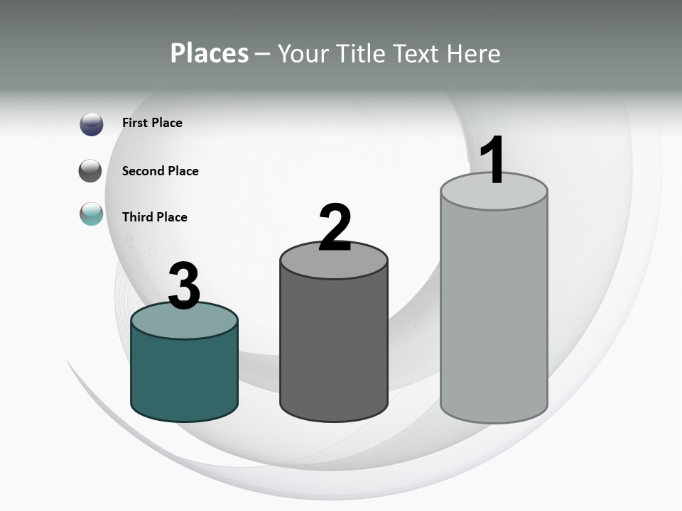 Abstract Curved Background PowerPoint Template