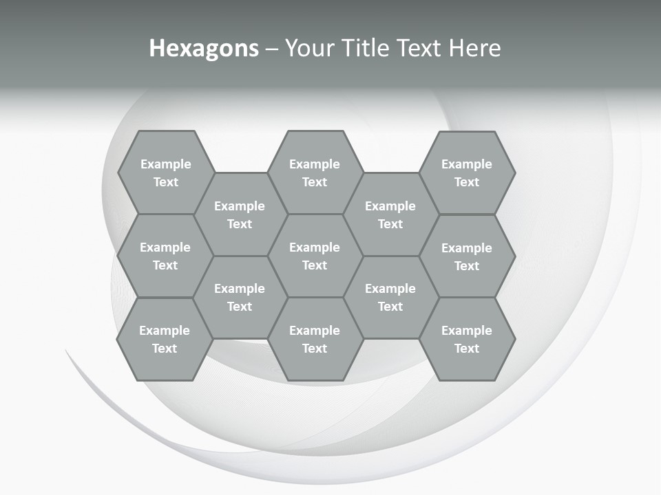 Abstract Curved Background PowerPoint Template